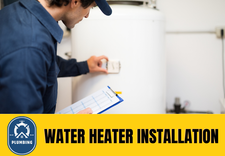 water heater installation Rainham